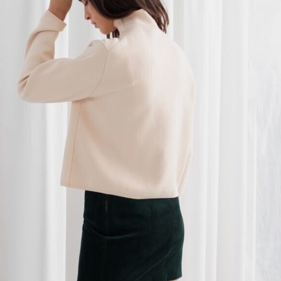 & Other stories Corduroy Zip Up Mini Skirt Stockholm Atelier size 4 - Picture 2 of 7